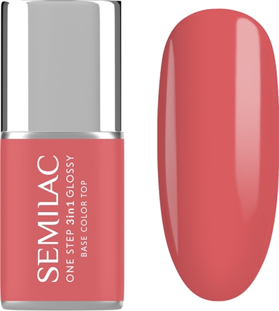 Semilac One Step 3in1 Glossy vernis à ongles gel