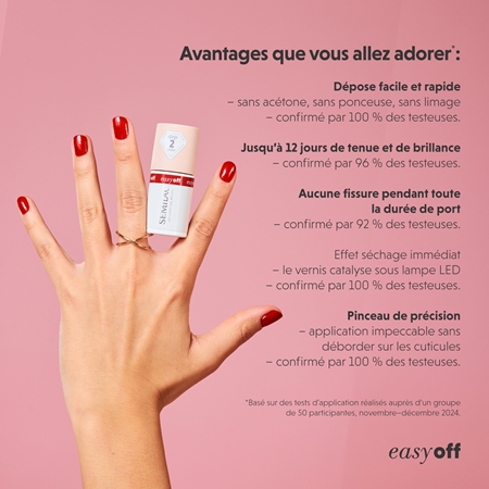 Semilac Easy Off Step 1 base coat pour ongles en gel
