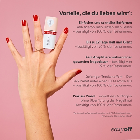Semilac Easy Off Step 2 Gel Nagellack für UV/LED Lampe
