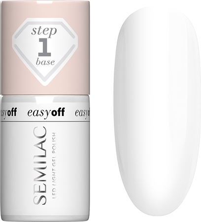 Semilac Easy Off Step 1 Base Coat Gel For Gel Nails