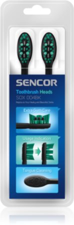 Sencor SOX 004BK náhradné hlavice na zubnú kefku