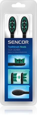 Sencor SOX 004BK têtes de remplacement pour brosse à dents