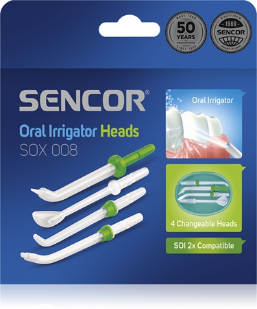 Sencor SOX 008 testine di ricambio per idropulsore