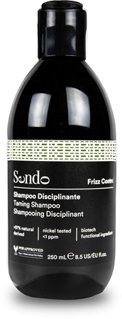Sendo Frizz Contol Taming Shampoo shampooing lissant pour cheveux indisciplinés et frisottis