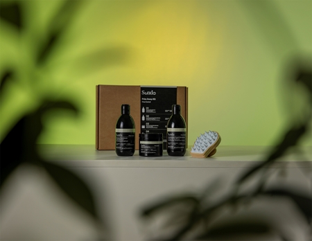 Sendo Frizz Contol Frizz Away Kit Gift Set voor Onhandelbaar en Pluizig Haar