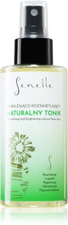Senelle Cosmetics Natural bőrélénkítő és hidratáló arcvíz