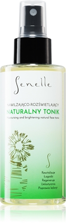 Senelle Cosmetics Natural lotion visage hydratante et illuminatrice
