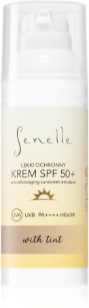 Senelle Cosmetics Light Protective With Tint creme protetor com cor SPF 50+