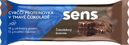 SENS Cvrččí Proteinovka v tmavé čokoládě proteinová tyčinka