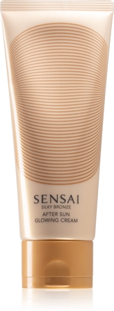 Sensai Silky Bronze After Sun Glowing Cream napozókrém a bőr öregedése ellen