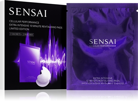 Sensai Cellular Performance Extra Intensive 10 Minute Revitalising Pads intensyviai gaivinanti veido kaukė akių sričiai