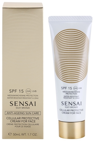 Sensai Silky Bronze Aurinkovoide Kasvoille SPF 15