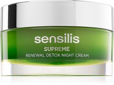 Sensilis Supreme Renewal Detox detoxikační noční krém pro regeneraci a obnovu pleti