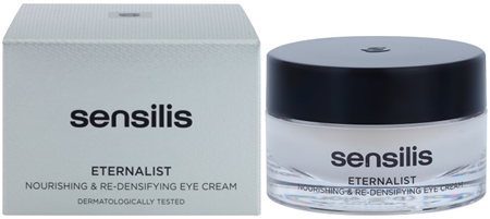 Sensilis Eternalist creme nutritivo para restaurar a densidade da pele na área dos olhos