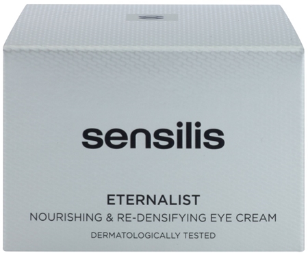 Sensilis Eternalist creme nutritivo para restaurar a densidade da pele na área dos olhos