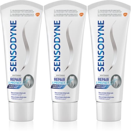 Sensodyne Repair & Protect Whitening dentífrico branqueador para dentes sensíveis