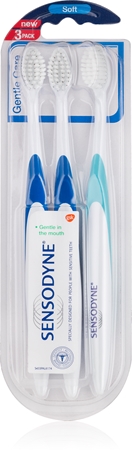 Sensodyne Gentle Care Triopack Soft Pehmed hambaharjad