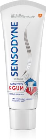 Sensodyne Sensitivity & Gum Whitening избелваща паста за зъби за защита на зъбите и венците