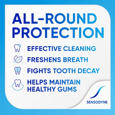 Sensodyne Fluoride pastă de dinți pentru dinti sensibili