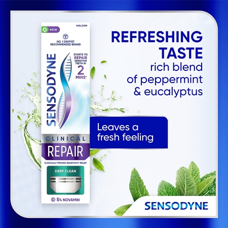 Sensodyne Clinical Repair Active Clean Toothpaste