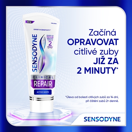 Sensodyne Clinical Repair Active White zubní pasta