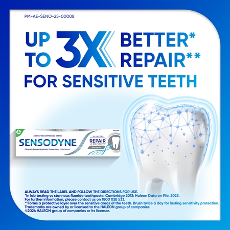Sensodyne Repair & Protect Cool Mint pasta do zębów dla wrażliwych zębów