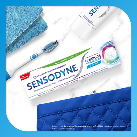 Sensodyne Complete Protection+ Cool Mint zubní pasta