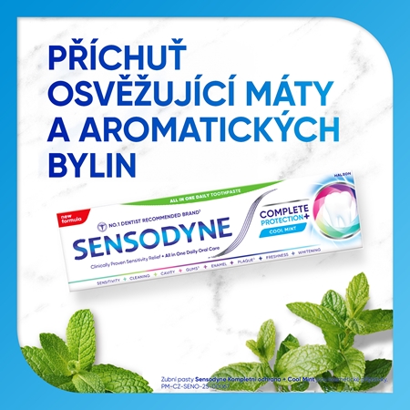 Sensodyne Complete Protection+ Cool Mint zubní pasta