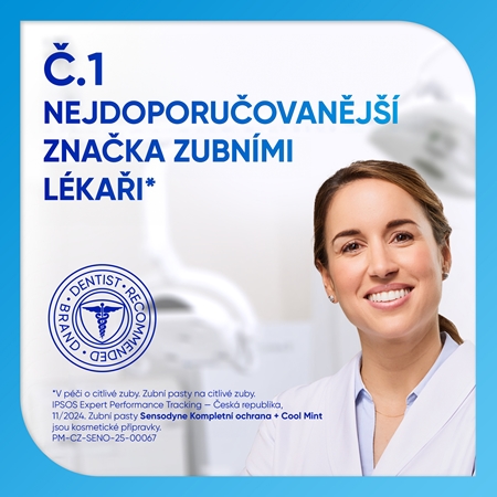 Sensodyne Complete Protection+ Cool Mint zubní pasta