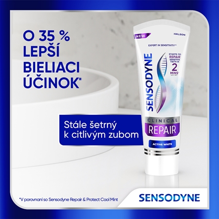 Sensodyne Clinical Repair Active White zubná pasta