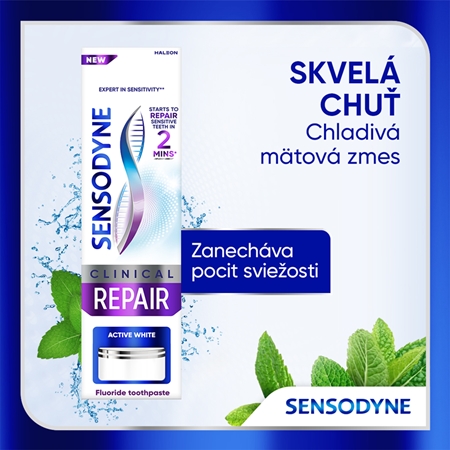 Sensodyne Clinical Repair Active White zubná pasta