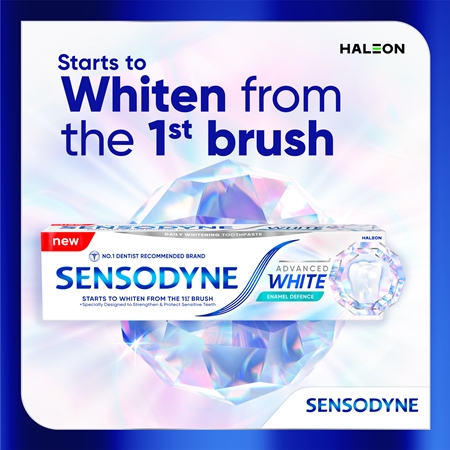 Sensodyne Advanced White Enamel Defence wybielająca pasta do zębów