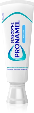 Sensodyne Pronamel Whitening bleichende Zahnpasta für empfindliche Zähne