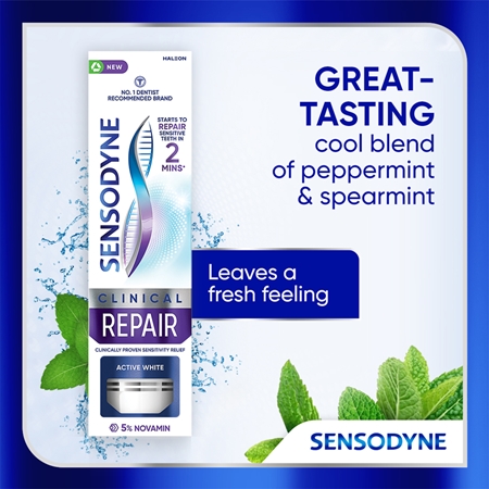 Sensodyne Clinical Repair Active White pasta do zębów