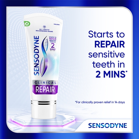 Sensodyne Clinical Repair Active Clean pasta do zębów
