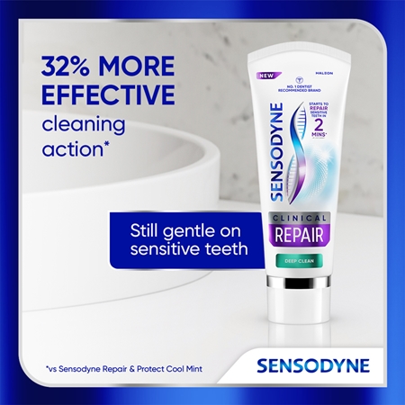 Sensodyne Clinical Repair Active Clean pasta do zębów