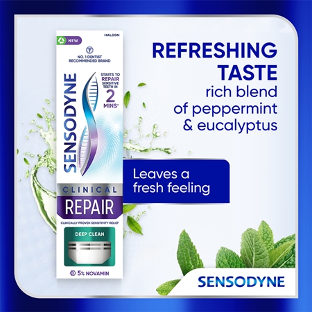 Sensodyne Clinical Repair Active Clean pasta do zębów
