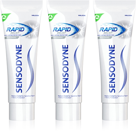 Sensodyne Rapid Whitening Whitening Toothpaste for sensitive teeth