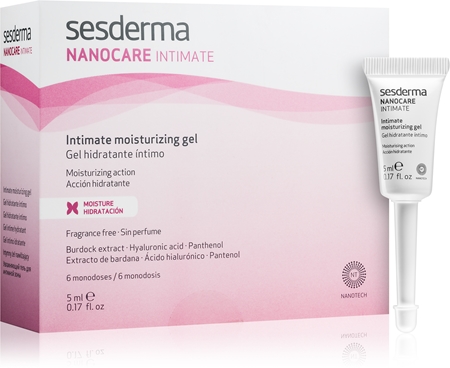 Sesderma Nanocare Intimate gel calmant pentru partile intime