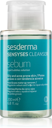 Sesderma Sensyses Cleanser Sebum odličovač make-upu pro mastnou pleť