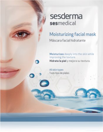 Sesderma Sesmedical Moisturizing Facial Mask máscara facial hidratante para todos os tipos de pele