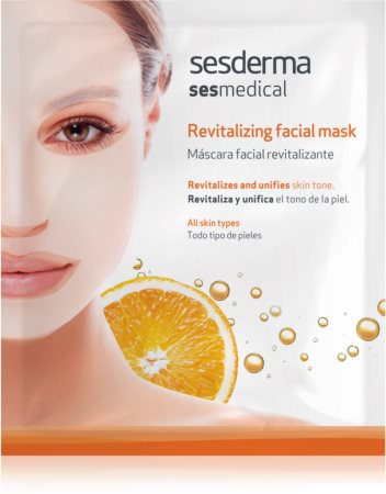 Sesderma Sesmedical Revitalizing Facial Mask máscara revitalizadora para todos os tipos de pele