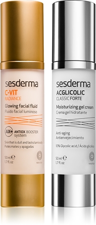 Sesderma Acglicolic Classic Forte Facial coffret II. para mulheres ...