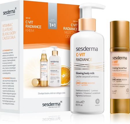 Sesderma C-Vit Radiance sada pro okamžité rozjasnění
