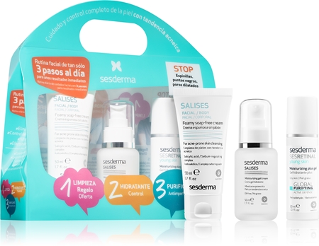 Sesderma Salises conjunto (para pele oleosa propensa a acne)