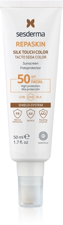 Sesderma Repaskin Silk Touch crema protettiva colorata SPF 50 | notino.it