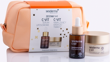 Sesderma C-Vit vianočná darčeková sada pre rozjasnenie pleti