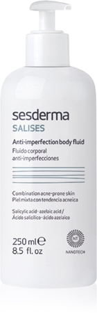 Sesderma Salises Anti-Imperfection Body Fluid tělové mléko proti akné