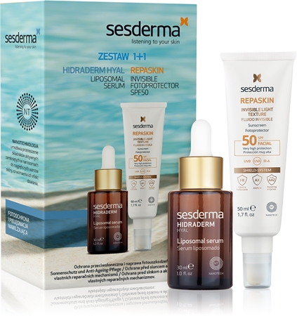 Sesderma Set Hidraderm Hyal + Repaskin Kinkekomplekt