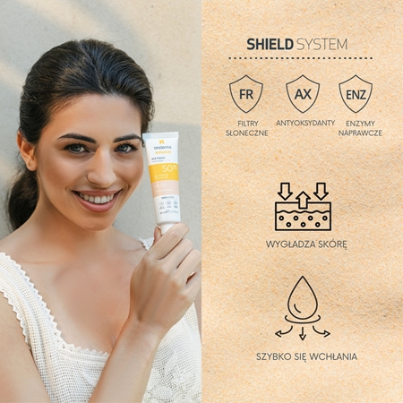 Sesderma Repaskin Silk Touch Color tonujący krem ochronny SPF 50